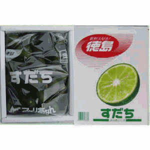 送料無料　すだち　１ｋｇ×５箱　赤秀　２Ｌ　